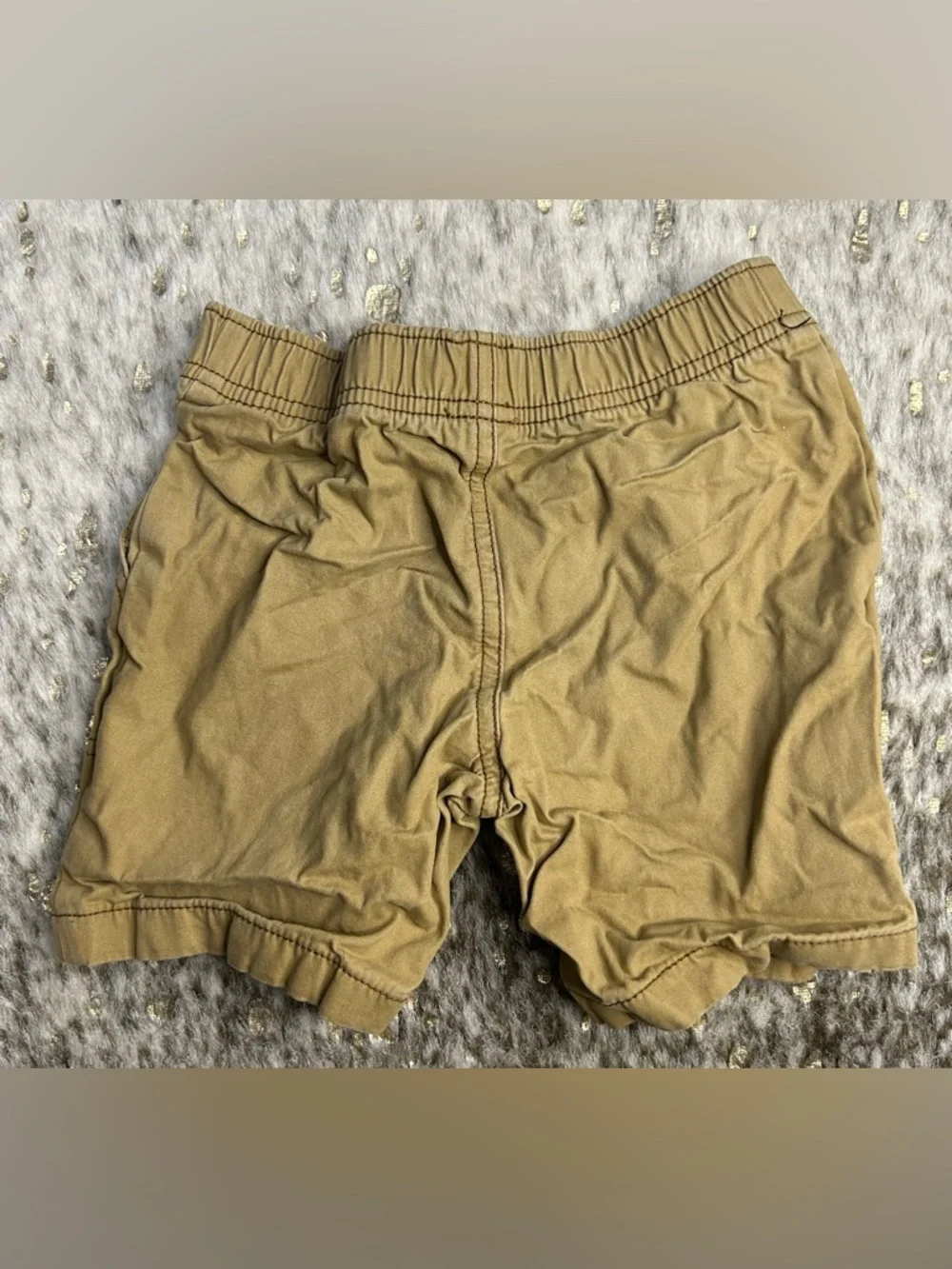 5 for $25🔥Carter's Elastic‎ Waist Tan Cargo Shorts 3T